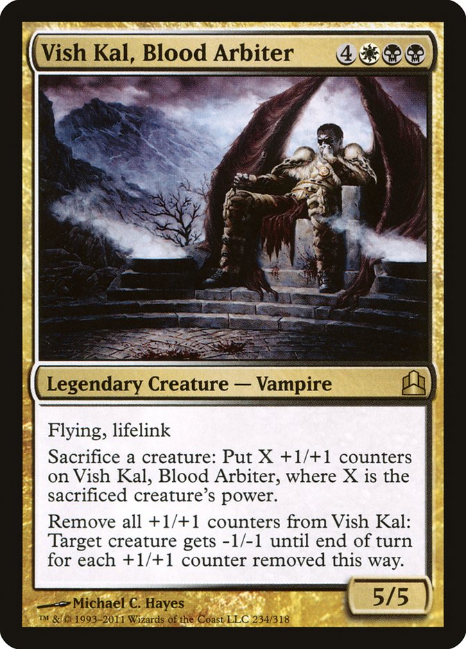Vish Kal, Blood Arbiter [Commander 2011] | Good Games Modbury