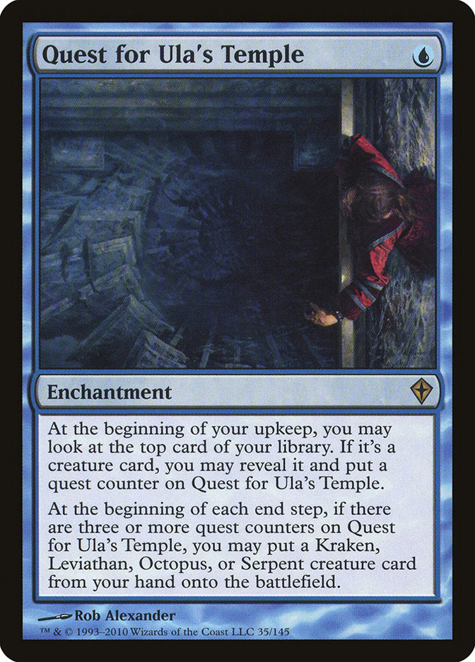 Quest for Ula's Temple 35/145 (Worldwake)  | Good Games Modbury
