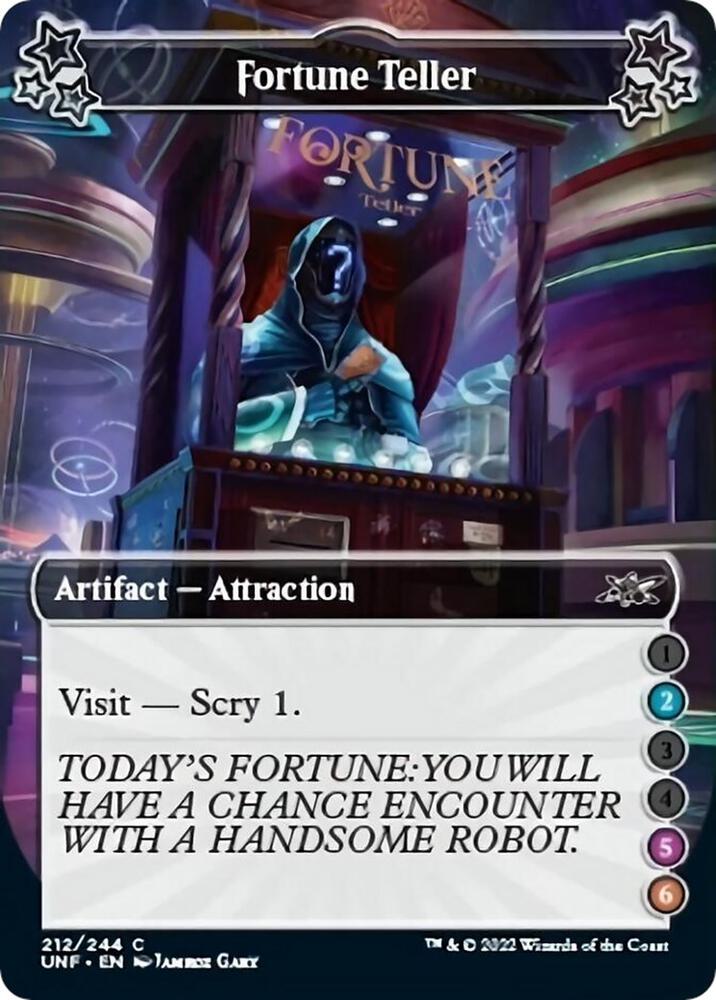 Fortune Teller 2 5 6 212c/244 (Unfinity)  - Foil | Good Games Modbury