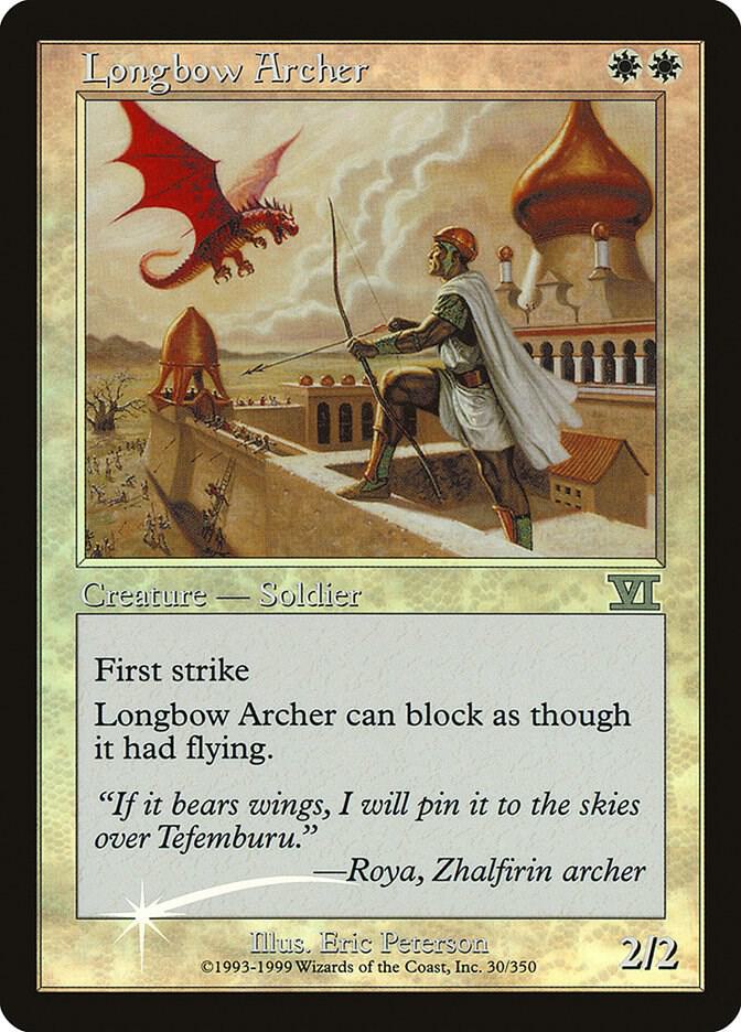 Longbow Archer 3/350 (FNM Promos)  - Foil | Good Games Modbury