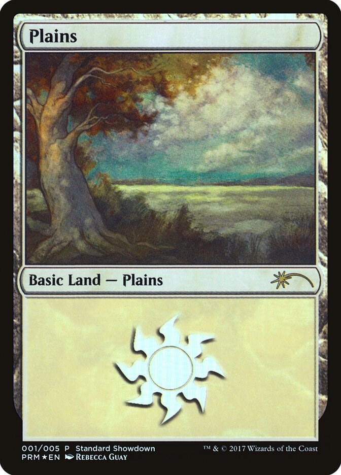 Plains 1/5 (Standard Showdown Promos)  - Foil | Good Games Modbury
