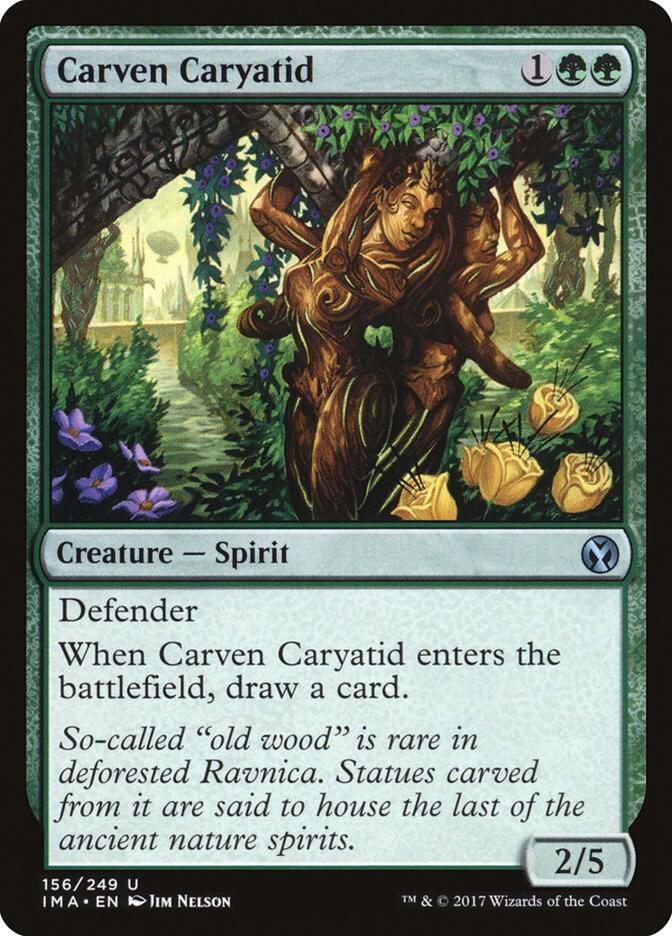 Carven Caryatid 156/249 (Iconic Masters)  - Foil | Good Games Modbury