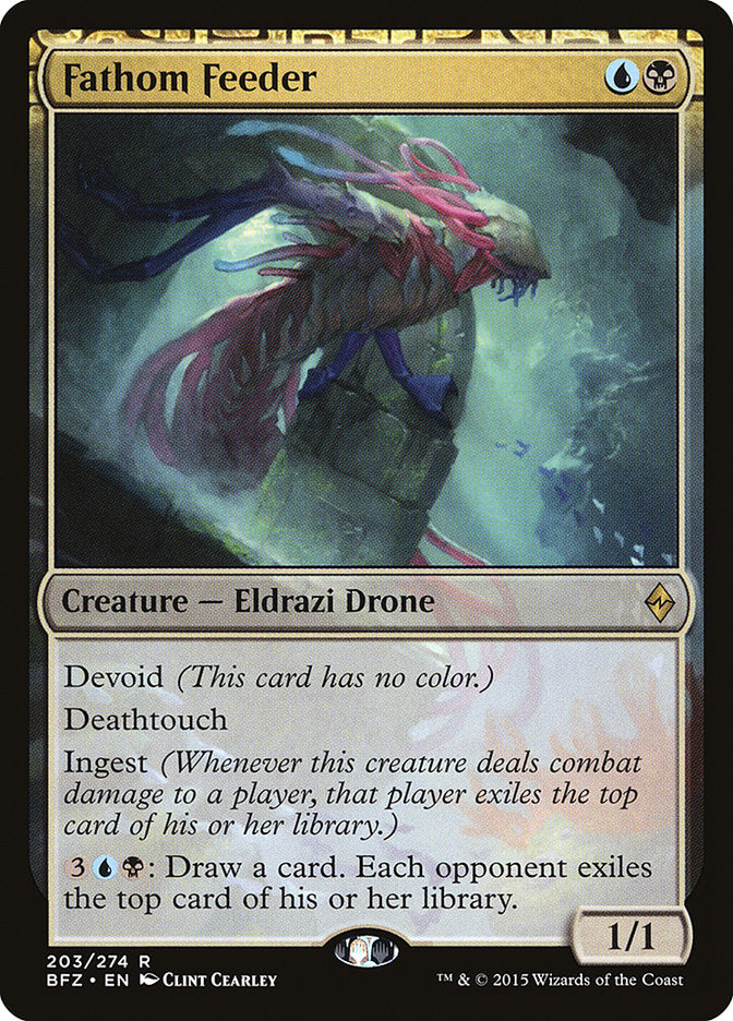 Fathom Feeder 203/274 (Battle for Zendikar)  | Good Games Modbury