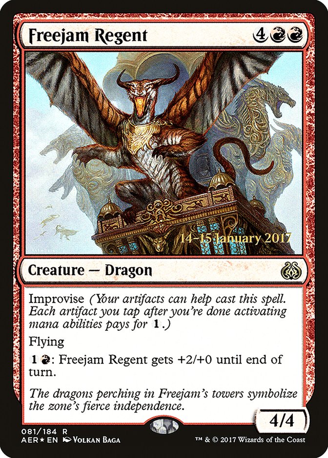 Freejam Regent [Aether Revolt Prerelease Promos] | Good Games Modbury