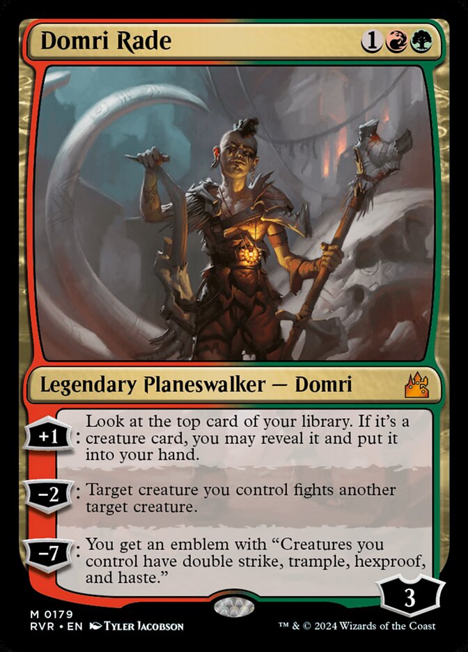 Domri Rade 179 (Ravnica Remastered)  - Foil | Good Games Modbury