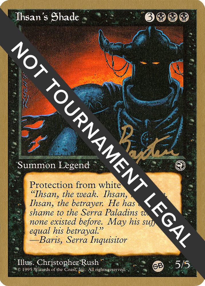Ihsans Shade 1996 George Baxter HML SB gb53sb/308 (World Championship Decks)  | Good Games Modbury