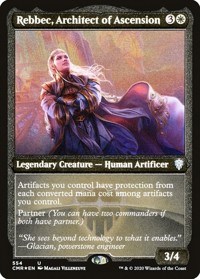 Rebbec, Architect of Ascension (Etched) [Commander Legends] | Good Games Modbury