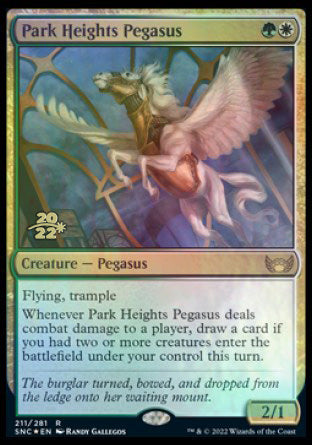 Park Heights Pegasus [Streets of New Capenna Prerelease Promos] | Good Games Modbury