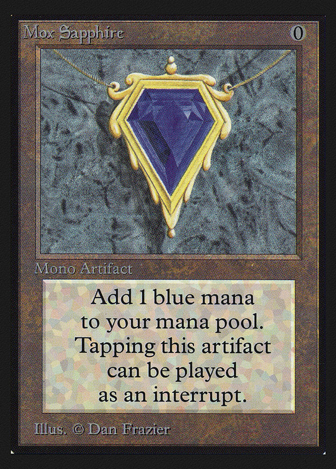 Mox Sapphire [International Collectors' Edition] | Good Games Modbury