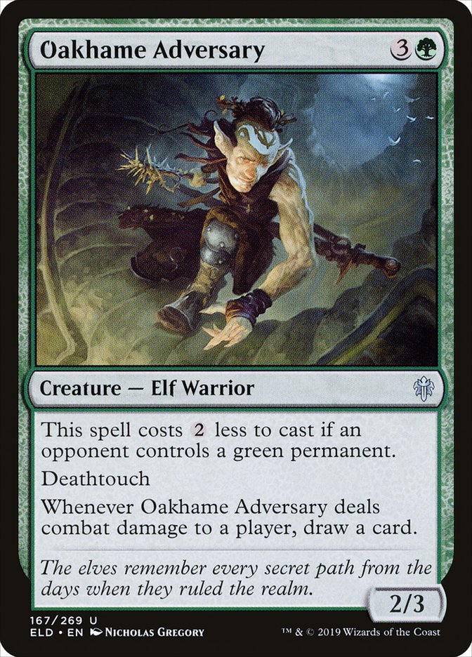 Oakhame Adversary 167/269 (Throne of Eldraine)  | Good Games Modbury