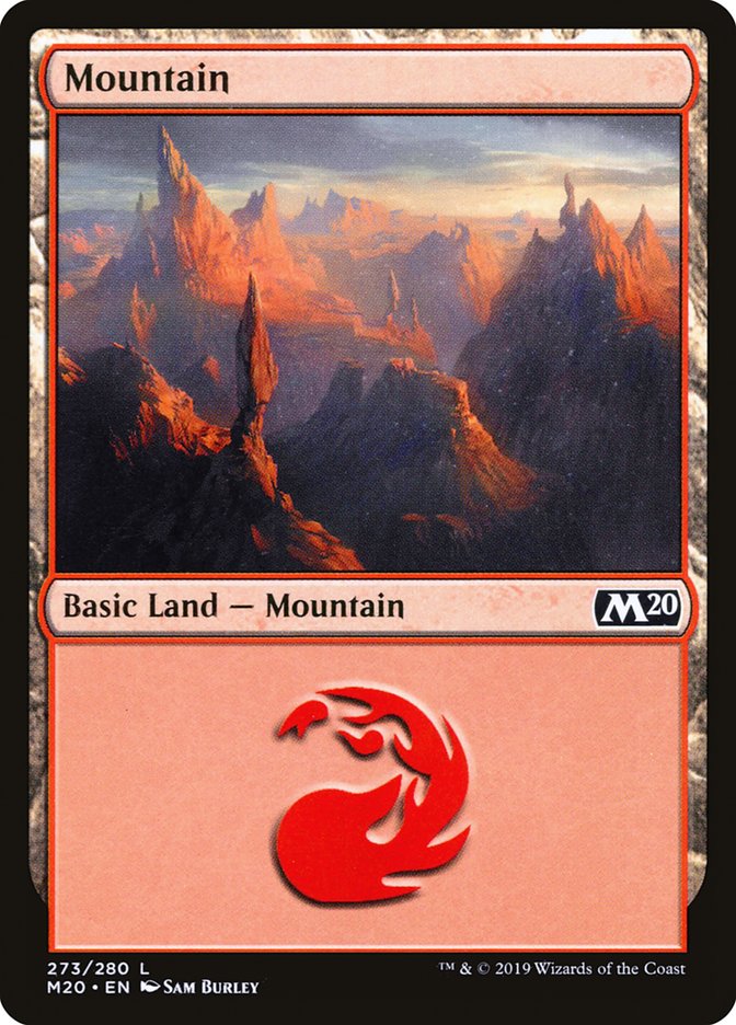 Mountain (273) [Core Set 2020] | Good Games Modbury