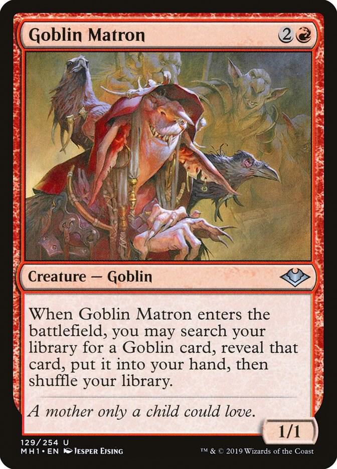 Goblin Matron 129/254 (Modern Horizons)  - Foil | Good Games Modbury