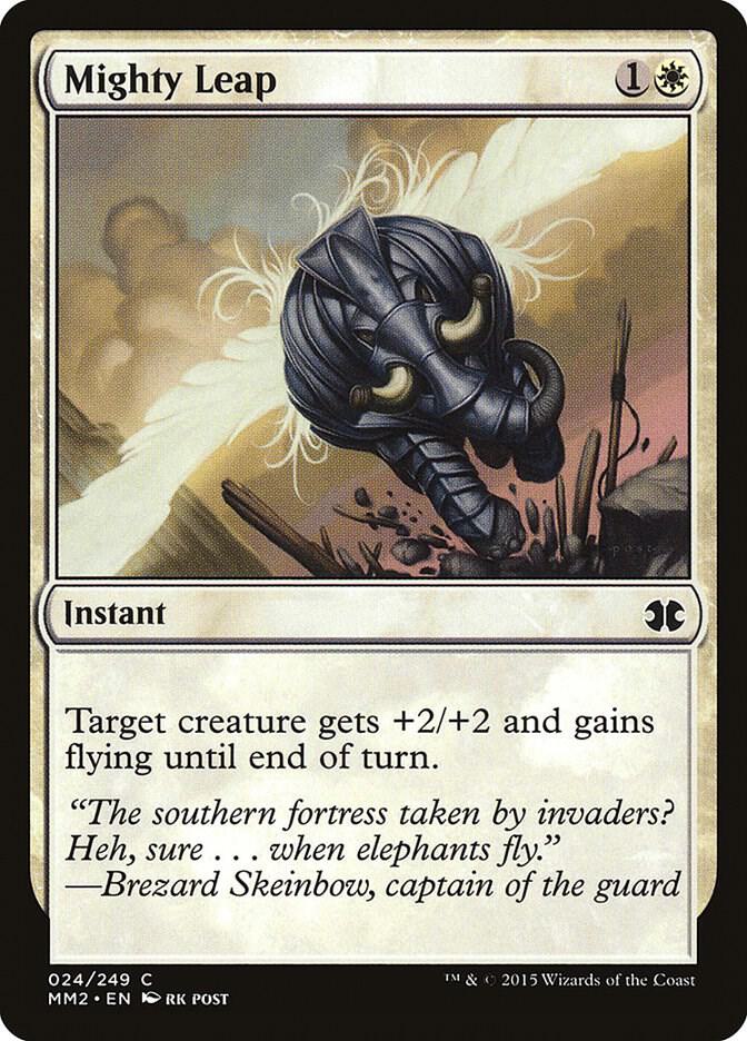 Mighty Leap 24/249 (Modern Masters 2015)  - Foil | Good Games Modbury