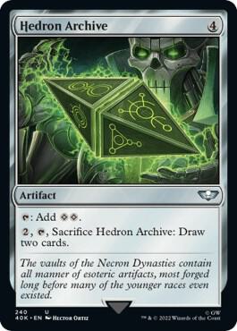 Hedron Archive 240/617 (Universes Beyond: Warhammer 40,000)  | Good Games Modbury
