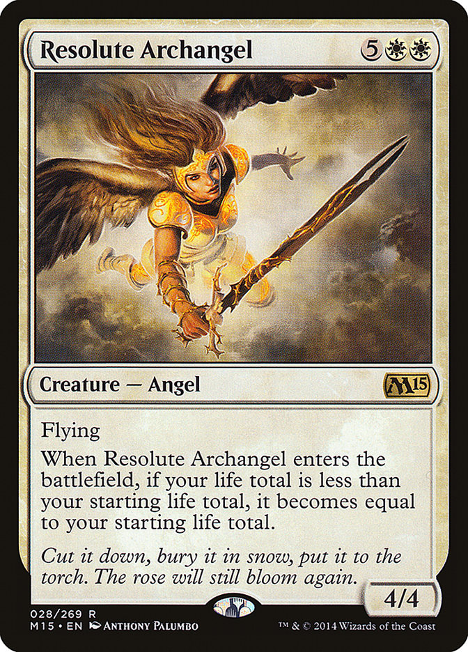 Resolute Archangel [Magic 2015] | Good Games Modbury