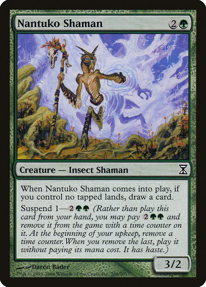 Nantuko Shaman [Time Spiral] | Good Games Modbury