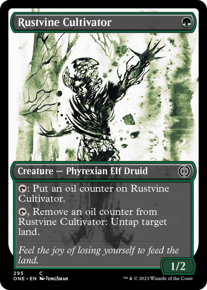 Rustvine Cultivator 295/271 (Phyrexia: All Will Be One)  - Showcase | Good Games Modbury