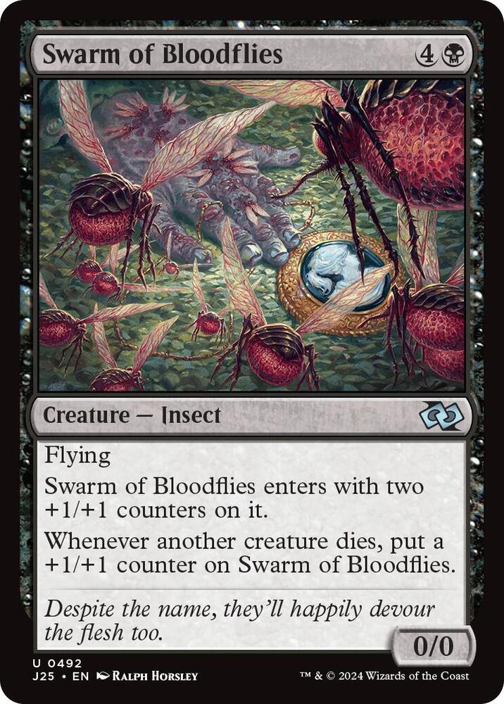 Swarm of Bloodflies 492/779 (Foundations Jumpstart)  | Good Games Modbury