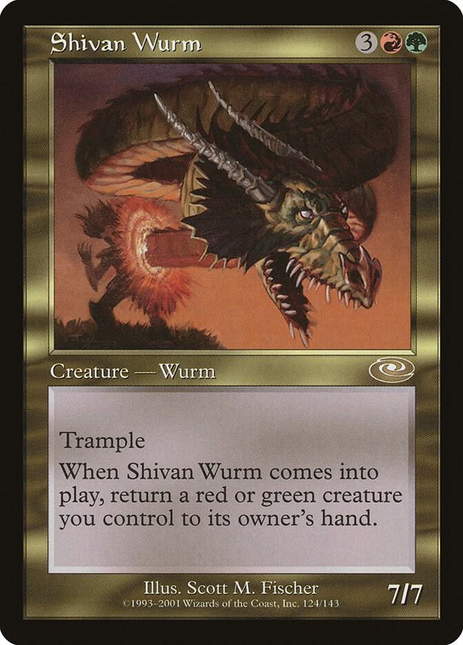 Shivan Wurm 124/143 (Planeshift)  | Good Games Modbury