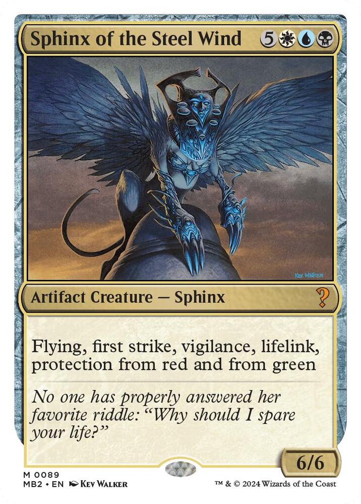 Sphinx of the Steel Wind 89/390 (Mystery Booster 2)  | Good Games Modbury