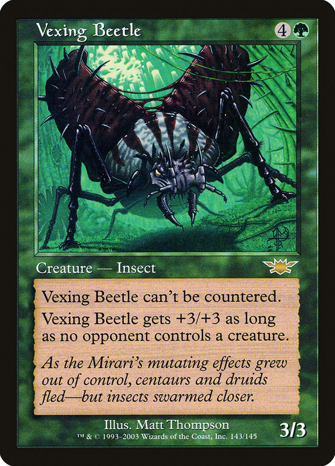 Vexing Beetle 143/145 (Legions)  - Foil | Good Games Modbury