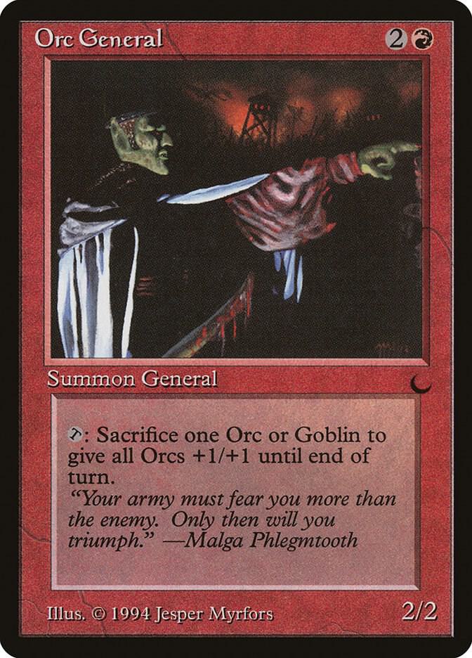 Orc General 73/119 (The Dark)  | Good Games Modbury