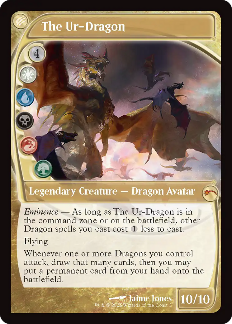 The Ur-Dragon (Retro Frame) [Secret Lair Drop Series] | Good Games Modbury