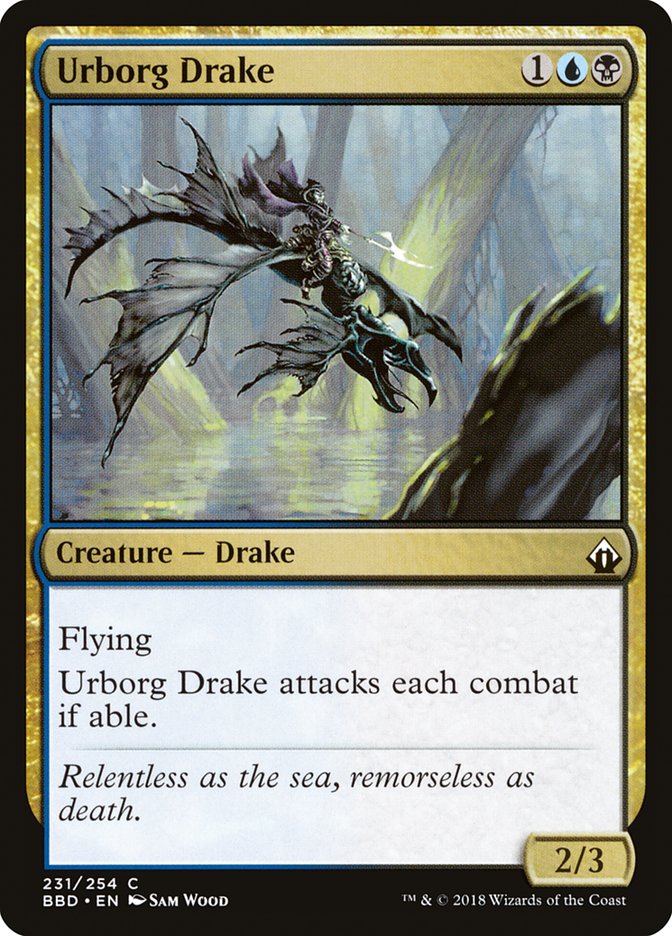 Urborg Drake 231/254 (Battlebond)  - Foil | Good Games Modbury