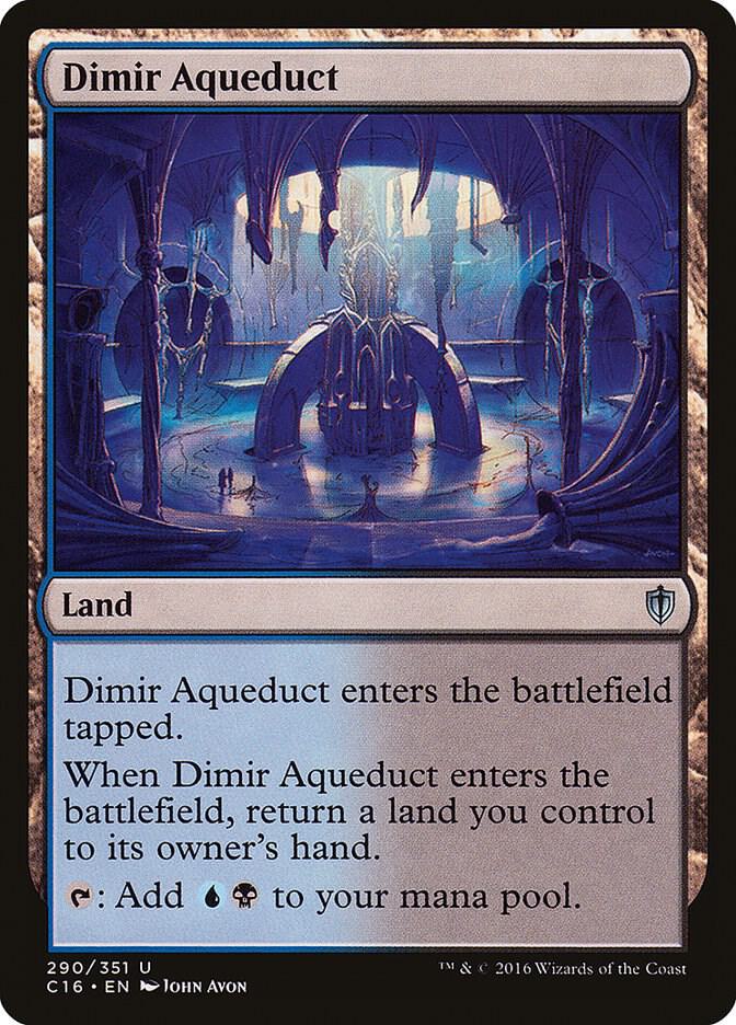 Dimir Aqueduct 290/351 (Commander 2016)  | Good Games Modbury