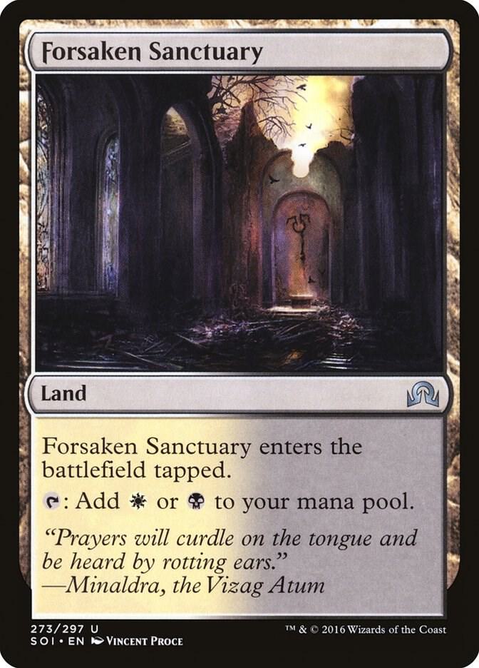 Forsaken Sanctuary 273/297 (Shadows over Innistrad)  | Good Games Modbury