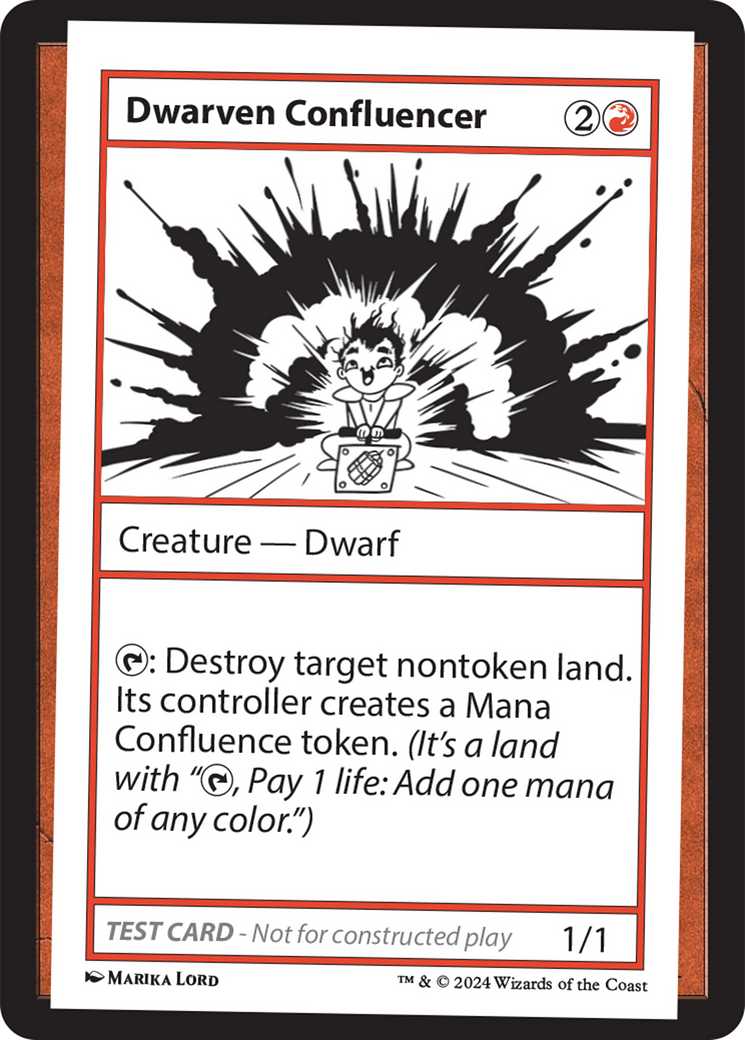 Dwarven Confluencer [Mystery Booster 2 Playtest Cards] | Good Games Modbury