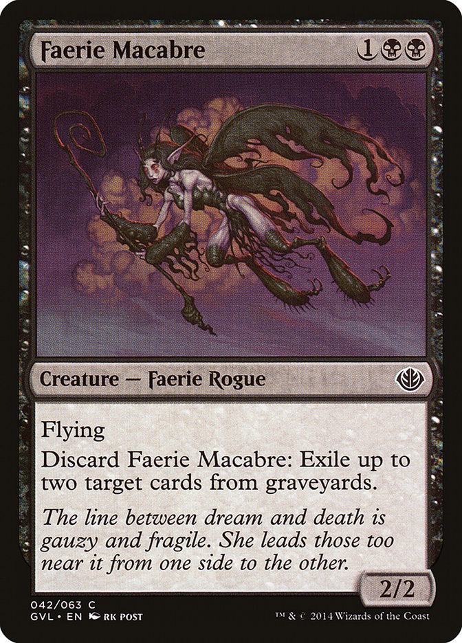 Faerie Macabre 42/63 (Duel Decks: Anthology)  | Good Games Modbury