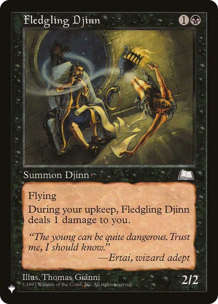 Fledgling Djinn [The List Reprints] | Good Games Modbury