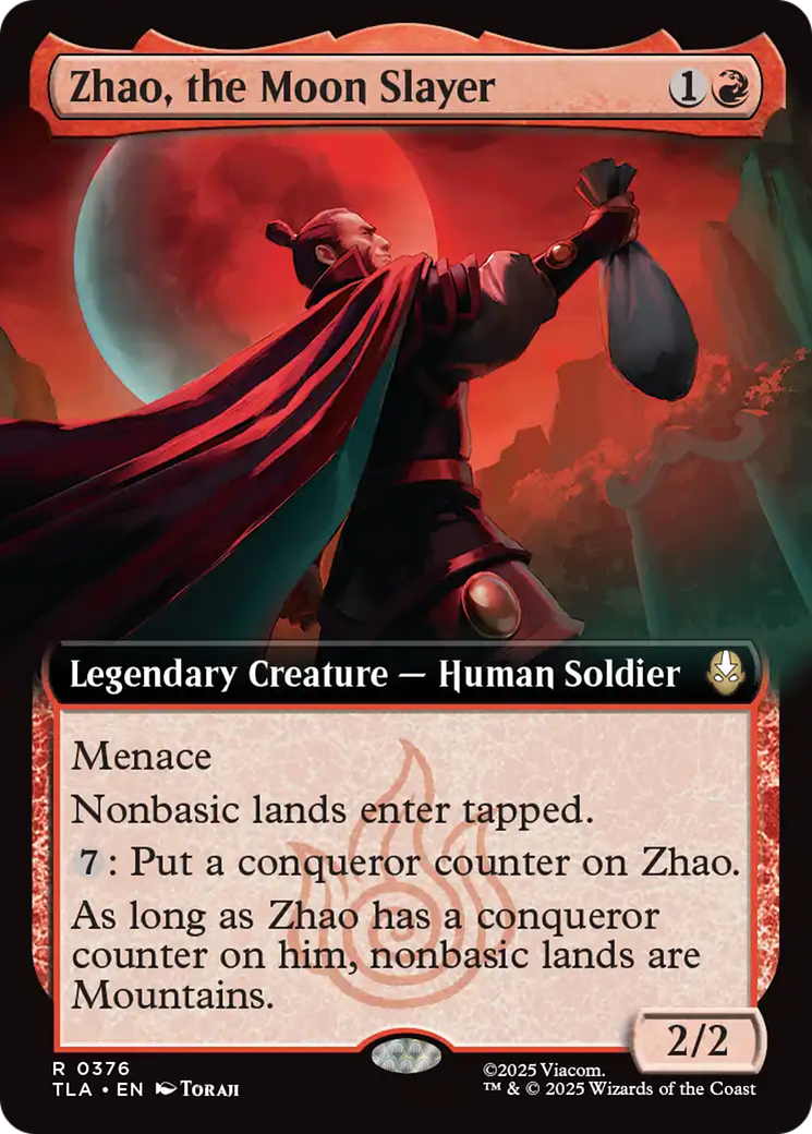 Zhao, the Moon Slayer (Extended Art) [Avatar: The Last Airbender] | Good Games Modbury