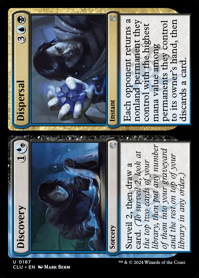 Discovery // Dispersal 187/284 (Ravnica: Clue Edition)  | Good Games Modbury