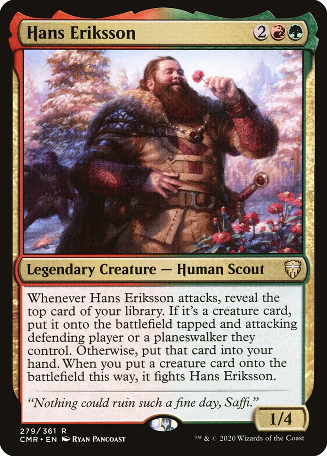 Hans Eriksson 279/361 (Commander Legends)  | Good Games Modbury