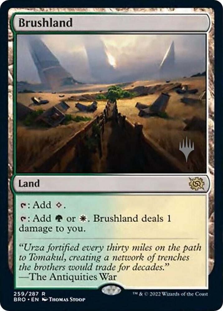 Brushland 259 (Promo Pack: The Brothers' War)  - Foil | Good Games Modbury