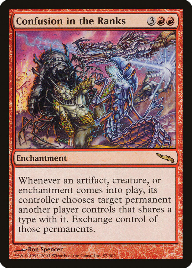 Confusion in the Ranks 87/306 (Mirrodin)  - Foil | Good Games Modbury