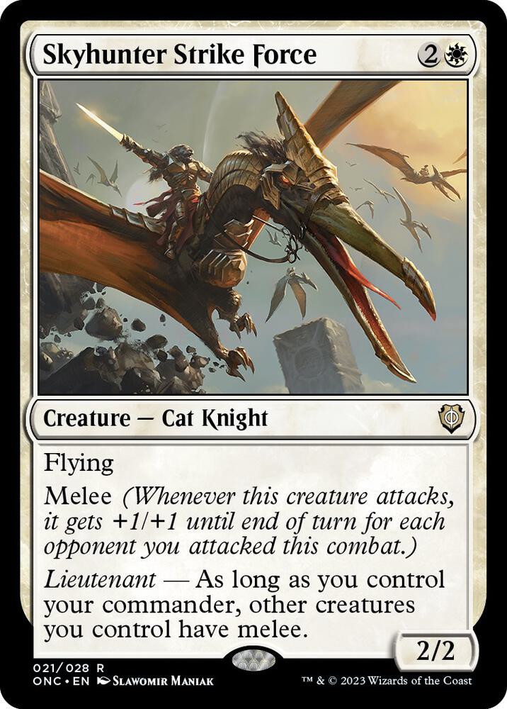 Skyhunter Strike Force 21 (Commander: Phyrexia: All Will Be One)  | Good Games Modbury