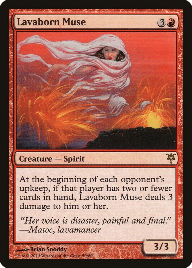 Lavaborn Muse 50/80 (Duel Decks: Sorin vs. Tibalt)  | Good Games Modbury