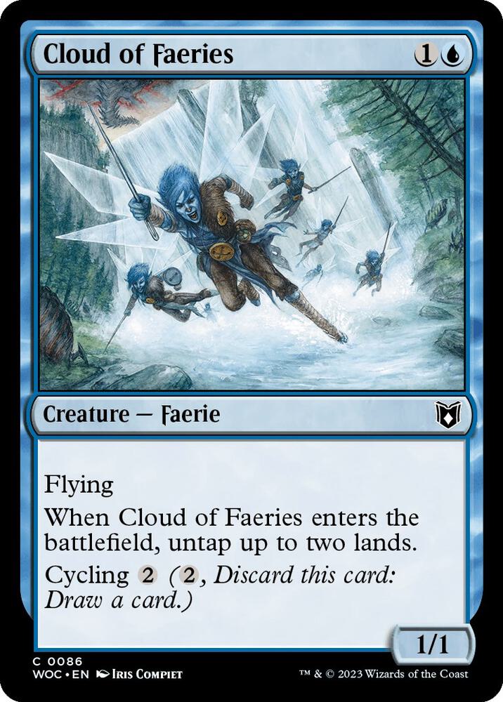 Cloud of Faeries 86 (Commander: Wilds of Eldraine)  | Good Games Modbury
