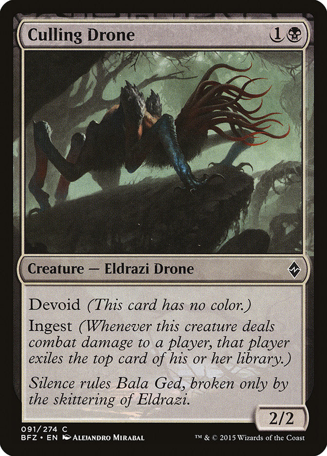 Culling Drone [Battle for Zendikar] | Good Games Modbury