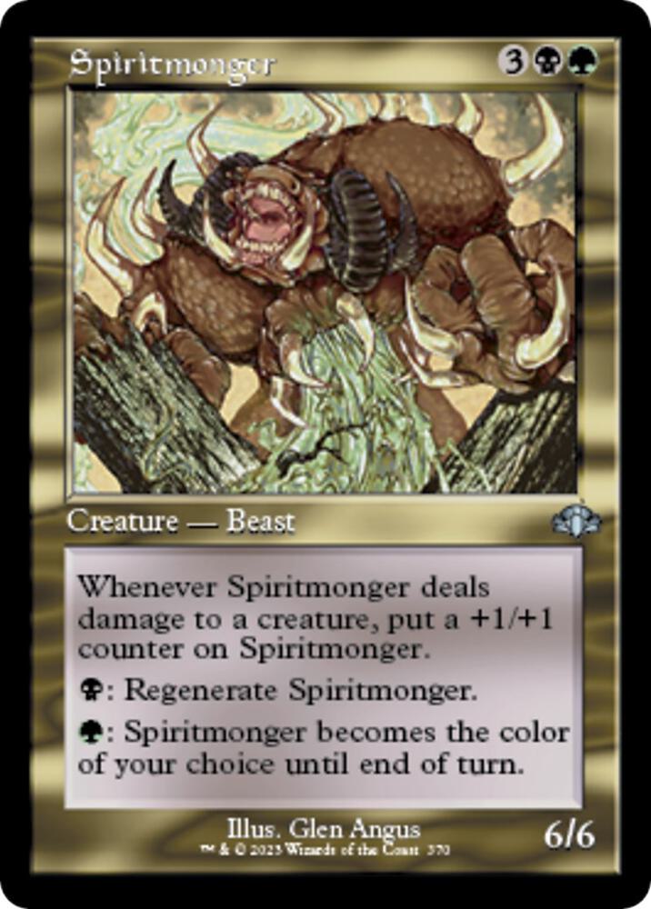 Spiritmonger Retro Frame 370/261 (Dominaria Remastered)  | Good Games Modbury