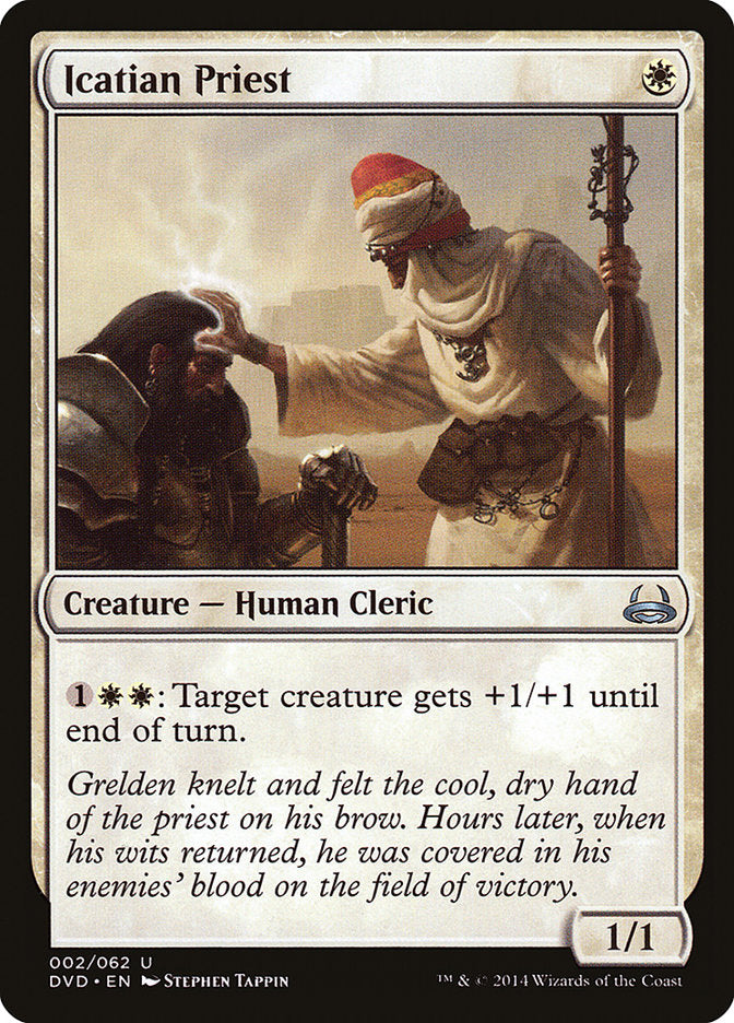 Icatian Priest (Divine vs. Demonic) [Duel Decks Anthology] | Good Games Modbury