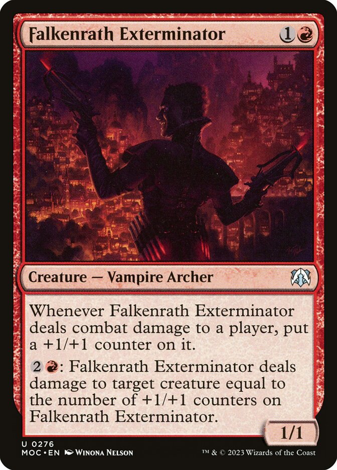 Falkenrath Exterminator 276/444 (Commander: March of the Machine)  | Good Games Modbury