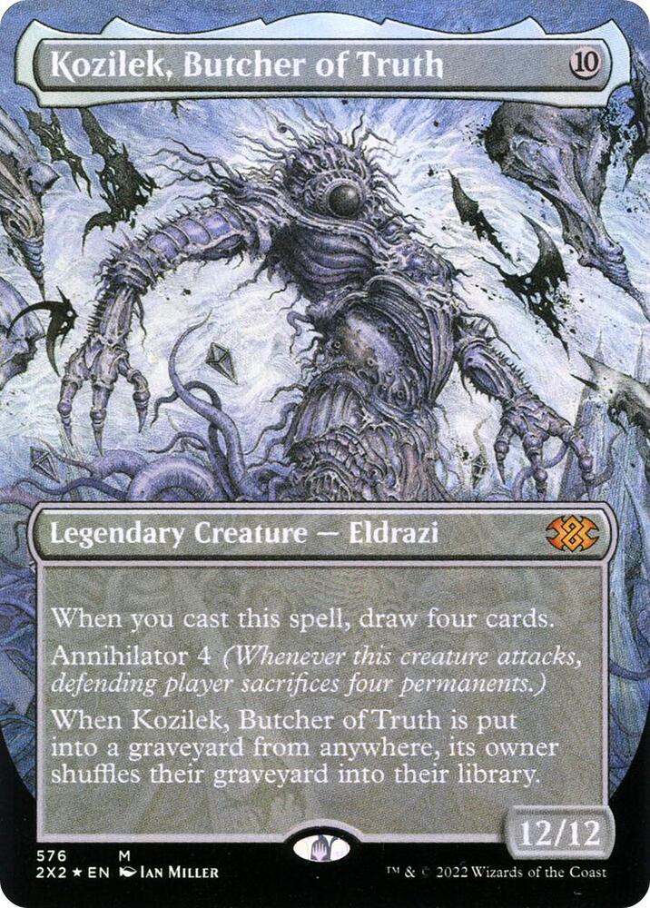 Kozilek Butcher of Truth Textured Foil 576/331 (Double Masters 2022)  - Foil | Good Games Modbury