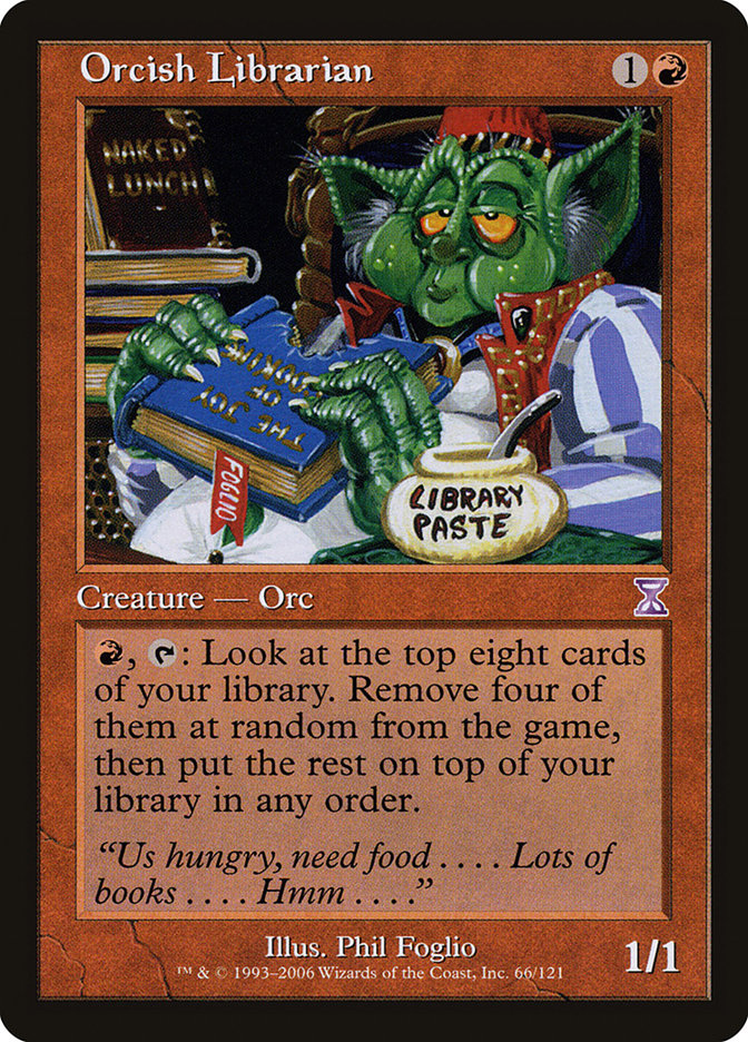 Orcish Librarian 66/121 (Timeshifted)  - Foil | Good Games Modbury