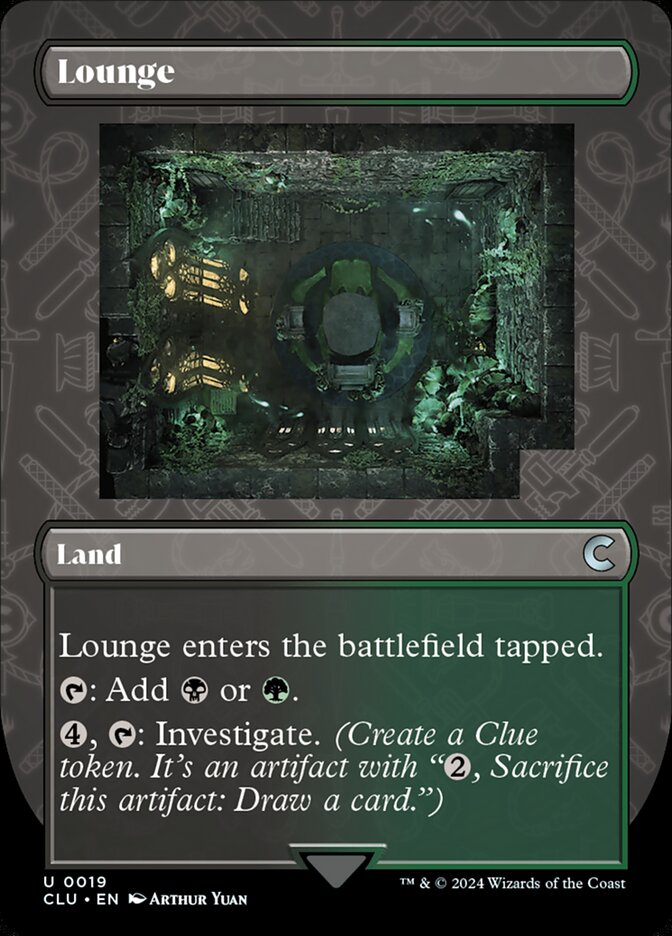 Lounge 19/284 (Ravnica: Clue Edition)  - Borderless | Good Games Modbury