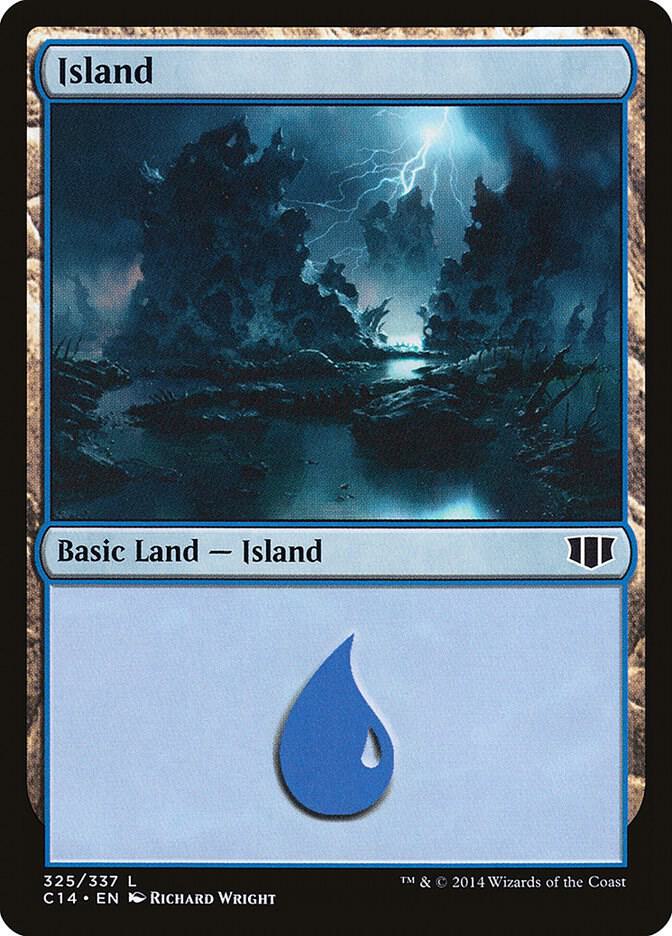 Island 325 325/337 (Commander 2014)  | Good Games Modbury