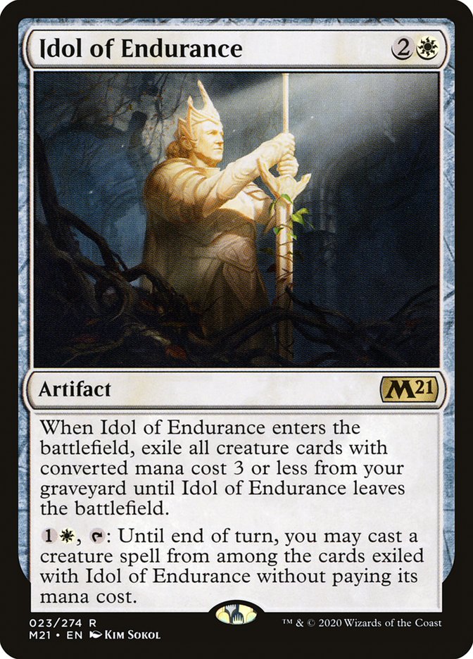 Idol of Endurance 23/274 (Core Set 2021)  | Good Games Modbury